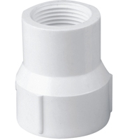 SWD gros matière première BSP filetage raccords de Tube 3 pouces PN10 blanc PVC femelle embout bouchon en plastique