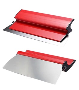 Spatule en acier inoxydable avec manche en plastique, outil de nivellement de la mastication, modèle J726, pour le plâtrage des murs, grattoir pour plaques de plâtre, finisseur de cloisons sèches - Product Image 5