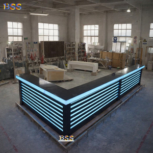 <span class=keywords><strong>Controsoffitto</strong></span> Bar incandescente per ristorante Lounge meraviglioso fiore intagliato a forma di U ristorante Bar <span class=keywords><strong>controsoffitto</strong></span> <span class=keywords><strong>con</strong></span> luce a <span class=keywords><strong>Led</strong></span> - Product Image 2