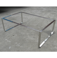 Table en acier inoxydable avec dessus en granit Table de travail avec étagère supérieure Console de comptoir 304SS Pieds d'évier Piédestal Tailles personnalisées