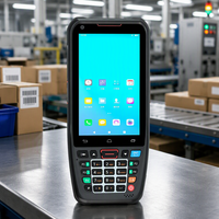 Disponibilité en stock : Lecteur de codes-barres 2D Android portable de 4 pouces, sans fil, robuste IP66, lecteur NFC RFID industriel, clavier PDA