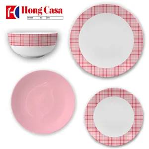 Wholesale Ceramic Dinner Set Dinnerware Porcelain Dishes Porcelain Plate Set Tableware Ceramic Dishes Set