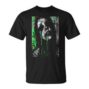 Camiseta con estética oculta, gótica, alternativa, grunge, de niña fantasma demoníaca de terror - Product Image 1
