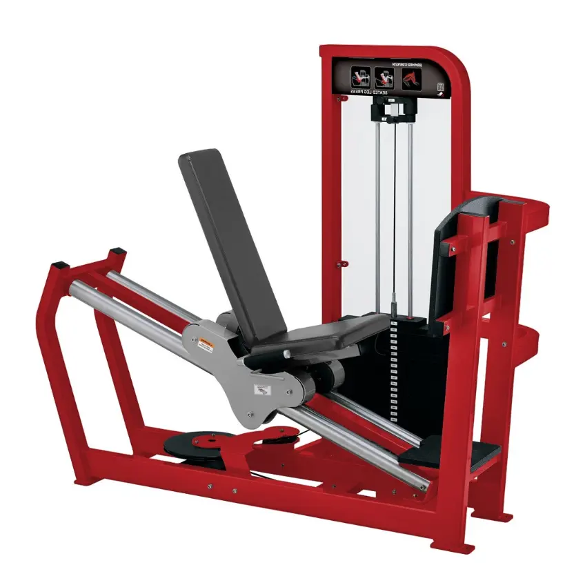 Body Building Multi Functional Gym Use Seated Leg Press Machine Commercial Fitness Equipment