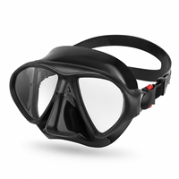 Film anti-buée personnalisé lentille en verre trempé masque en silicone jupe masque de plongée avec tuba lunettes de plongée pour la pêche sous-marine