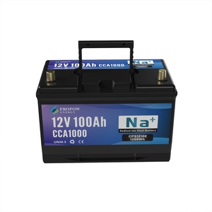 แบตเตอรี่สตาร์ทโซเดียมไอออน 12V 100Ah สำหรับเรือตกปลา รถยนต์ รถบรรทุก พร้อมสวิตช์ฉุกเฉิน ให้พลังงานที่เชื่อถือได้ - Product Image 6