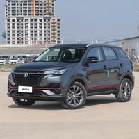 Подержанный Changan CS55 PLUS 2021 года, 1.5T Turbo, АКПП, 5 мест, внедорожник, левый руль, бензин, шины R19, кожаные сиденья, панорамный люк, недорогой, с низким пробегом