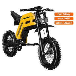 Moto haute performance 2000W pour l'aventure tout-terrain, puissante moto électrique 52V, personnalisable, offrant diverses configurations - Product Image 2