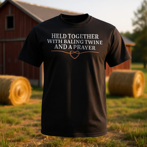 Unidos por un hilo de atar y una camiseta con una oración - Product Image 3