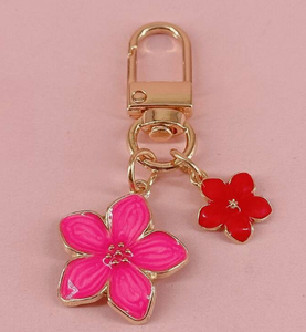 Llavero de Aleación con Mosquetón y Diseño de Cereza, con Impresión UV, Colgante Decorativo de Alta Calidad para Bolsos, Accesorios para Parejas y Enamorados - Product Image 1