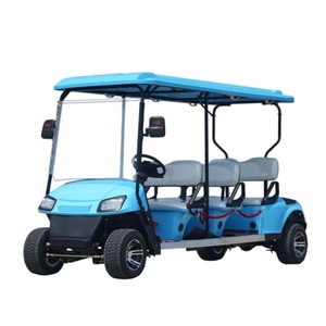 Carrito de Golf Eléctrico Sheng Dafei de 6 Plazas, Batería de 48v/72v, Alcance de 80-100 km, para Visitas Turísticas en Zonas Panorámicas - Product Image 4