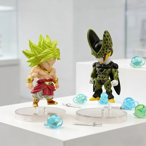 Nuevo Estilo, Venta Caliente, Juego de 6 Figuras de Acción Japonesas DBZZ Vegeta Majin Goku, Mini Figuras Decorativas - Product Image 4