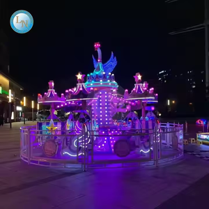 Manèges de parc d'attractions de haute qualité, fournisseur d'usine chinoise, Manège Cygne à commande individuelle rose, Manèges rotatifs pour aire de jeux familiale à vendre - Product Image 4