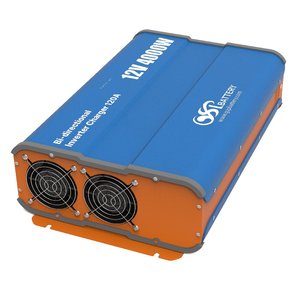 Onduleur de puissance à onde sinusoïdale pure GSP 4000W avec chargeur, 12V CC vers 110V/220V CA monophasé, pour voiture, camion, camping-car, alimentation de secours domestique - Product Image 6