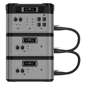 [Custom LOGO] 3600W 4000W Portable Power Station All in One Home Energy Storage System <b>Solar</b> <b>Generator</b> Expandable to 16kWh - Product Image 1