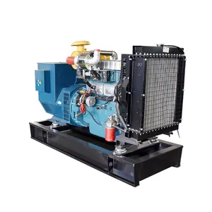 New price open type 50kva 40kw brushless diesel ricardo power generator with free filter