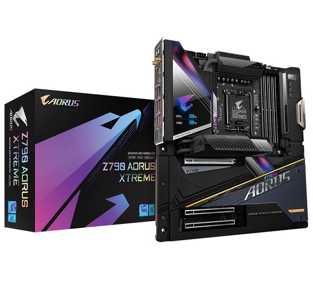 Wholesale for Z790 AORUS XTREME LGA 1700 Z790 EATX DDR5 M.2, PCIe 5.0 Type-C WIFI6E 10GbE LAN Motherboard