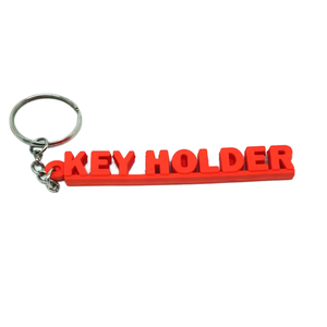 Porte-clés personnalisés avec nom, porte-clés en PVC souple 2D 3D, porte-clés en silicone, logo personnalisé - Product Image 4