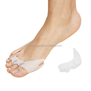 Contoh gratis kustomisasi gel silikon pemisah kaki hallux valgus korektor bunion bantalan pelindung pemisah kaki - Product Image 5