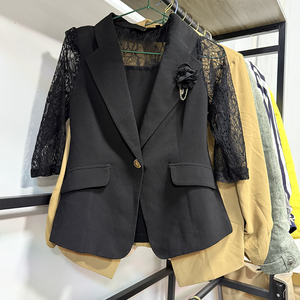 <strong>Apparel</strong> Stock Wholesale <strong>Bulks</strong> Used Clothes High-end Office Style Women's Short blazer Women's Fashionable Coat Ukay Bales. - Product Image 5