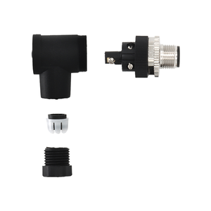 M12 veldmonteerbare connectoren, IP67 waterdicht, 4/5/8-pins gecodeerd, industriële sensor mannelijke & vrouwelijke circulaire connectoren - Product Image 6