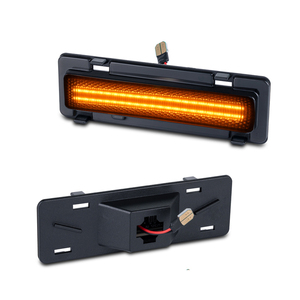 Lentille fumée LED garde-boue avant feux de position latéraux pour Chevy Camaro Pontiac Firebird <span class=keywords><strong>1982</strong></span>-1992 voiture ambre clignotant indicateur lampe - Product Image 1