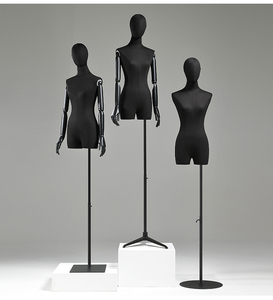 <strong>Plastic</strong> Half Body <strong>Dummy</strong> <strong>Female</strong> Mannequins Without Head - Product Image 2