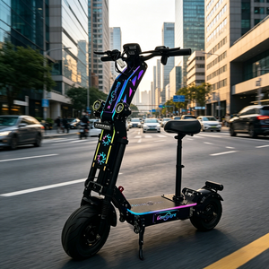 72V 35Ah G14 Dual Motor Electric Scooter USA Local Stock 80-100KM Long Range Hydraulic Shock Absorber 13 Inch City Road Scooter - Product Image 1