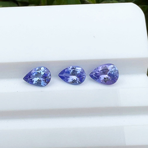 Pierre précieuse en vrac de qualité AAA de forme poire 5x3mm - 8x6mm, couleur moyenne, <span class=keywords><strong>prix</strong></span> de gros pour les acheteurs, fournisseur de pierres, <span class=keywords><strong>Tanzanite</strong></span> naturelle - Product Image 2