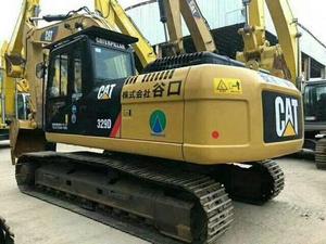 Excavadora Caterpillar 329D usada de alta calidad Original para Cat 329D con bomba de Motor esencial tipo oruga de envío gratis - Product Image 2