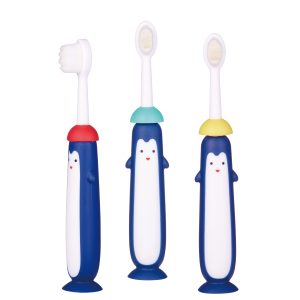 Brosse à dents pour enfant Brosse à dents pour bébé avec ventouse - Product Image 1