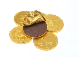 High Quality Custom Polycarbonate Eco-Friendly Durable Coins and Gold Tissue Chocolates Mold - Product Image 2