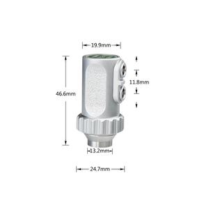 NDT sinar lurus pengujian ultrasonik Dual kristal elemen transduser <span class=keywords><strong>2MHz</strong></span> 4MHz 5MHz TR <span class=keywords><strong>Probe</strong></span> untuk detektor cacat ultrasonik - Product Image 5