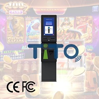 Киоск самообслуживания для оплаты и выдачи билетов для игровых автоматов, с перезаряжаемой батареей и простым в использовании интерфейсом