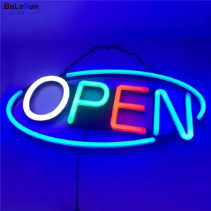 Instock 빠른 파견 프로그램 뜨거운 판매 창 패널 Led 오픈 폐쇄 표지판 상점 카페 바 오픈 표지판