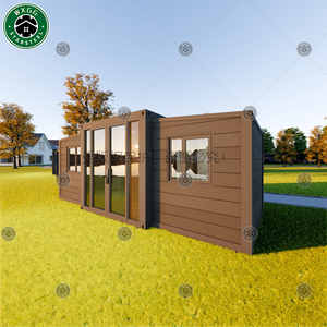 Villas préfabriquées démontables 2-3 chambres, maison conteneur extensible, construction rapide, maison mobile à panneaux sandwich, vente en gros - Product Image 3