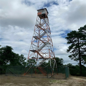 Torre de seguridad personalizada de 4 Patas, torre de protección contra incendios, ángulo de acero, sistema de vigilancia de torre de vigilancia - Product Image 4