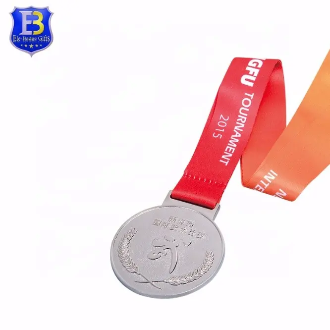 Özel yapılmış koşu yarışı ödül kazınmış döküm çinko alaşım spor madalyası