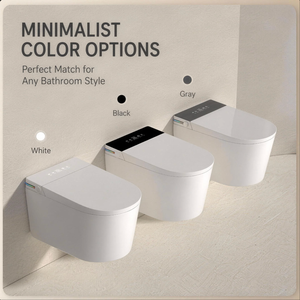 Inodoro Inteligente de Lujo para Colgar en la Pared con Bidé Integrado para Contratistas de Proyectos Hoteleros T8, Opciones de Color Minimalistas Disponibles - Product Image 3