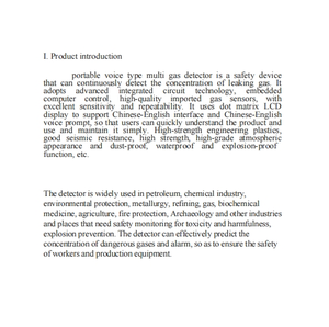 Analyseur de gaz LCD portable 4-en-1 à <span class=keywords><strong>prix</strong></span> d'usine, détecteur de gaz haute précision H2S <span class=keywords><strong>O2</strong></span> CO, multi-gaz explosif pour usage en laboratoire, garantie 1 an - Product Image 3