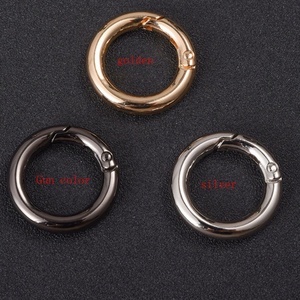 Nhà Máy Bán Hàng Trực Tiếp Phụ Kiện Hành Lý Vòng Móc Vòng Khóa Con Chó Dây Khóa Dây <span class=keywords><strong>Snap</strong></span> <span class=keywords><strong>Hook</strong></span> Hợp Kim Kim Loại Vòng 30 Mm - Product Image 6