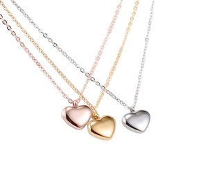 Personalized Heart Memorial Keepsake Stainless Steel Cremation Jewelry Pendant <b>Ashes</b> <b>Necklace</b> Custom Urn <b>for</b> Loved One Remembran - Product Image 1