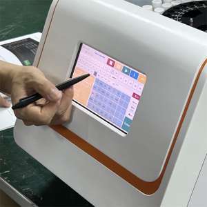 Analyseur de chimie clinique entièrement automatique Sinothinker VET Écran tactile 120 tests <span class=keywords><strong>Machine</strong></span> d'analyse sanguine - Product Image 4