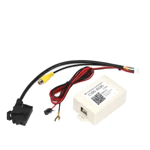 V1906 CVBS ke RGB Adapter tampilan belakang AV ke RGB konverter sinyal adaptor kotak penundaan waktu kamera lipat untuk RCD510