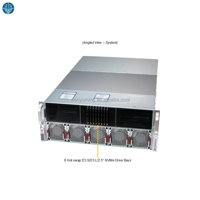 Supermicro SYS-422GA-NRT 4U GPU Server for AI Supports Up to 8 RTX PRO 6000 Blackwell GPUs with Dual Intel Xeon 6900