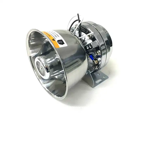 Sirene Alarm nirkabel 12V, pengeras suara mobil peringatan keras sistem Alarm Universal/klakson mikrofon api 12V 9 kualitas suara HD - Product Image 5