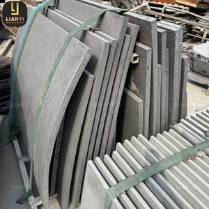 แผ่นคอนกรีตปูผิวโค้งแบบกำหนดเอง แผ่นซีเมนต์อินทรีย์-อนินทรีย์สำหรับตกแต่งผนังภายนอก - Product Image 4