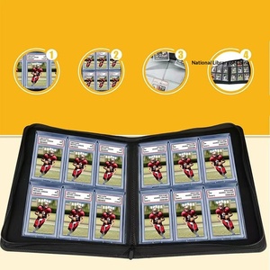 Porte-cartes à <span class=keywords><strong>6</strong></span> compartiments, 60 emplacements pour cartes <span class=keywords><strong>Yu</strong></span>-<span class=keywords><strong>Gi</strong></span>-<span class=keywords><strong>Oh</strong></span>, Pokémon, Trois Royaumes, pour album de collection de cartes - Product Image 2