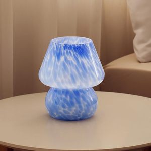 YONGZE High-quality <b>Glass</b> <b>Mushroom</b> Night Lights and Wireless Table <b>Lamps</b> Suitable for Restaurant and Decorations - Product Image 6