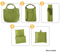 Sac fourre-tout Oxford personnalisé en gros, sac de shopping réutilisable écologique avec votre logo